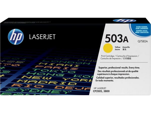 HP 503A Laser Toner yellow original