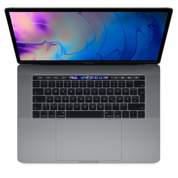 MASTER Apple MacBook Pro 15 (15,1) i7-9750H 16GB 500GB 15,4" Notebook QWERTY 2018