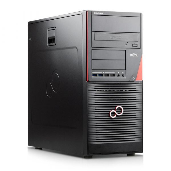 MASTER Fujitsu Celsius W550 Power Workstation Xeon E3-1220 V5 32GB 512GB WIN10 Tower