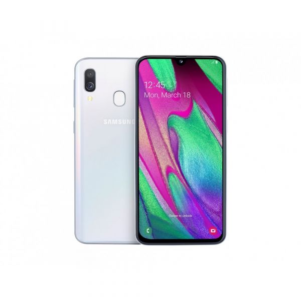 Samsung Galaxy A40 64GB white Smartphone