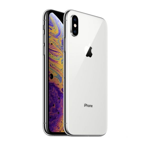 Apple Iphone XS 64GB silver Smartphone (C)
