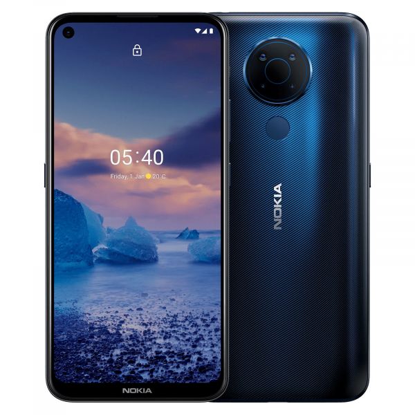 MASTER Nokia 5.4 128GB blue Smartphone Dual Sim ohne Simlock hervorragen